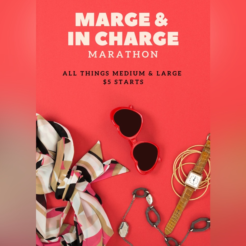 MARGE & IN CHARGE MARATHON NIGHT TIME EDITION FRIDAY MARCH 14